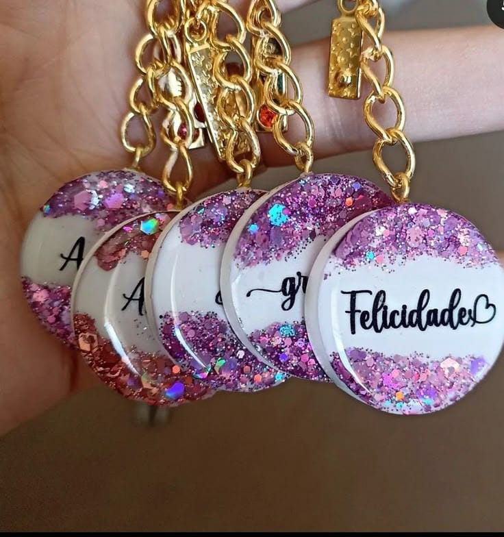 Personalized Handmade Resin Name Keychain/ Customized Keychains