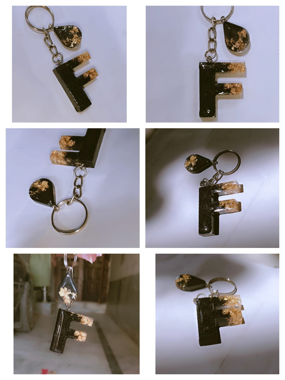 Personalized Handmade Resin Name Keychain/ Customized Keychains