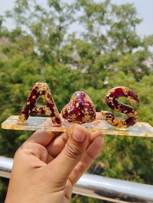 Personalized Handmade Resin Name Keychain/ Customized Keychains